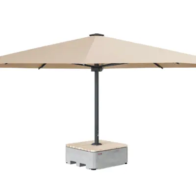 Cube mit Schirm Gesamtansicht 02