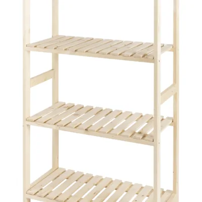 Aufbaubeispiel Holzharassen Regal 2