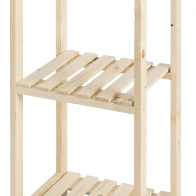 Aufbaubeispiel Holzharassen Regal 5