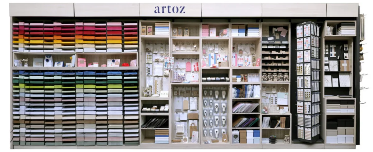 POS Kreativwand Artoz