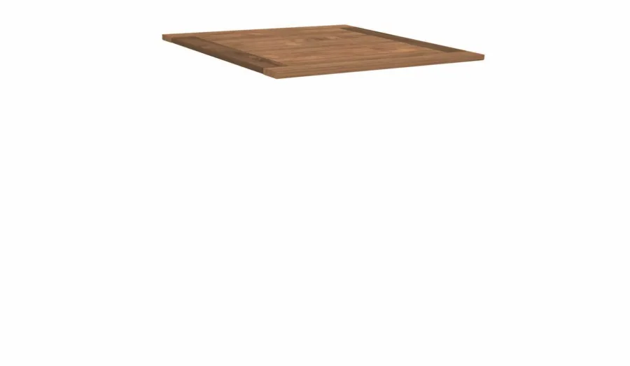 Tischplatte 80x80 cm Old Teak