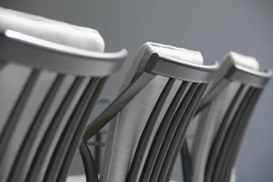 Dining-Sessel Vanda Aluminium