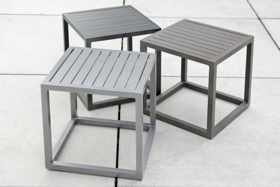 Beistelltisch Robin 40x40 cm Aluminium