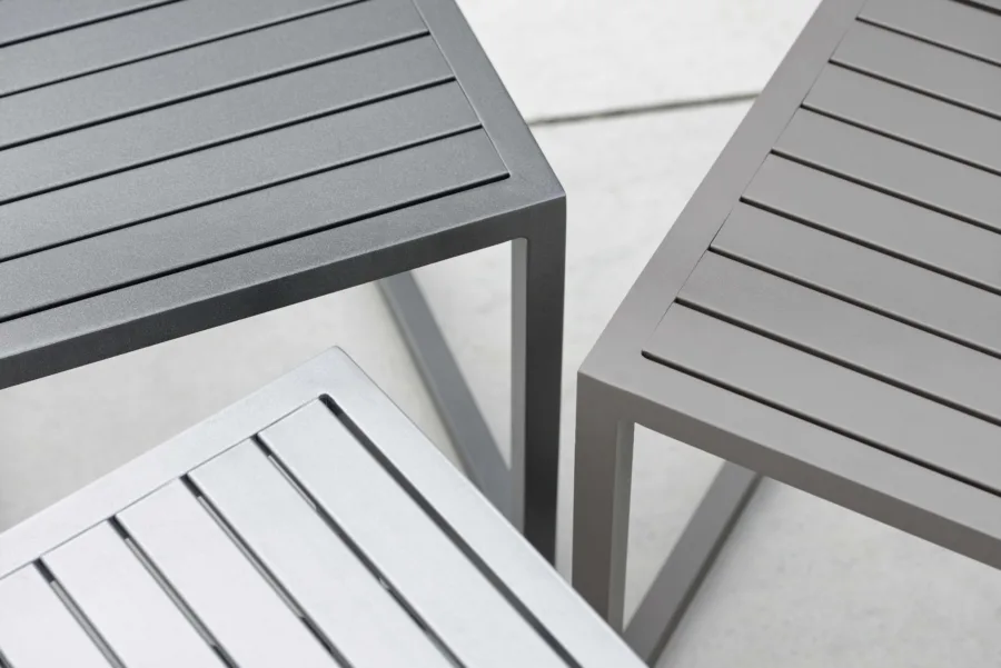 Beistelltisch Robin 40x40 cm Aluminium