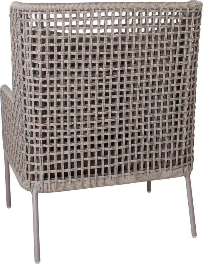 Lounge-Sessel Greta Aluminium