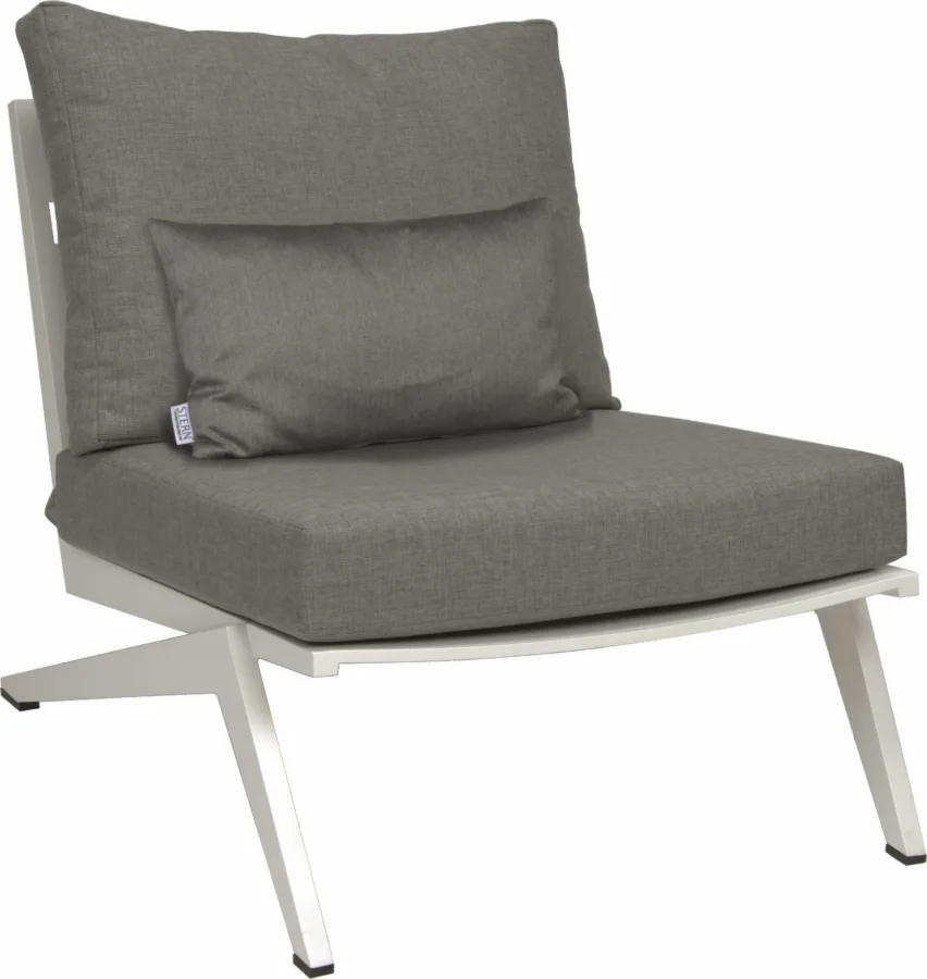 Lounge-Sessel Jackie Aluminium