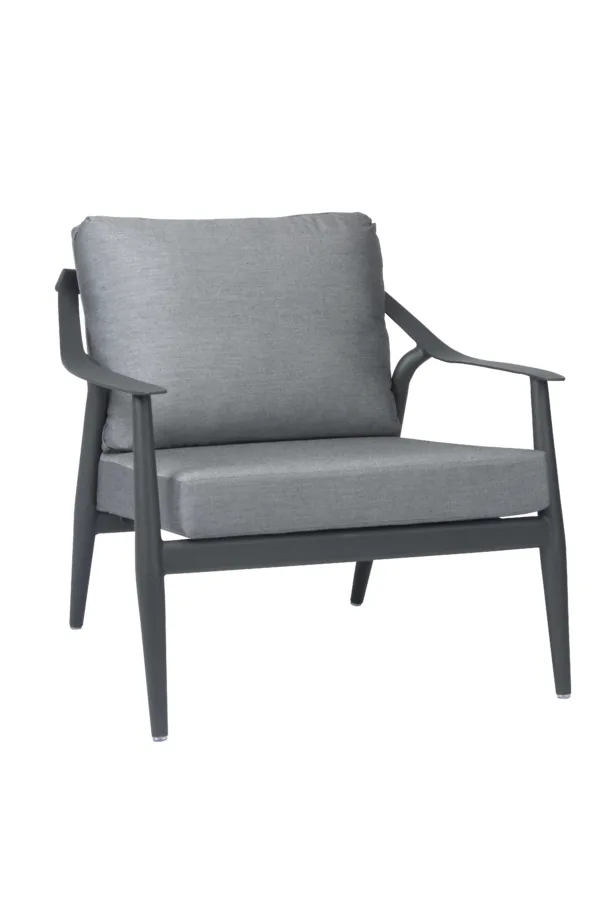 Lounge-Sessel Vanda Aluminium