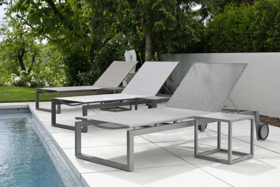 Rollenliege Robin Aluminium