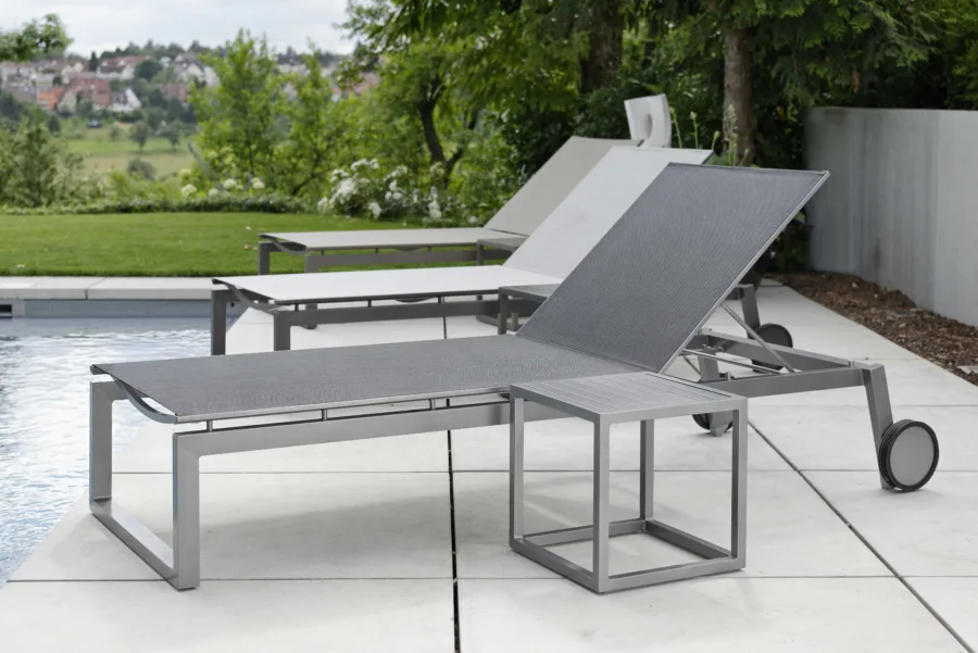 Rollenliege Robin Aluminium