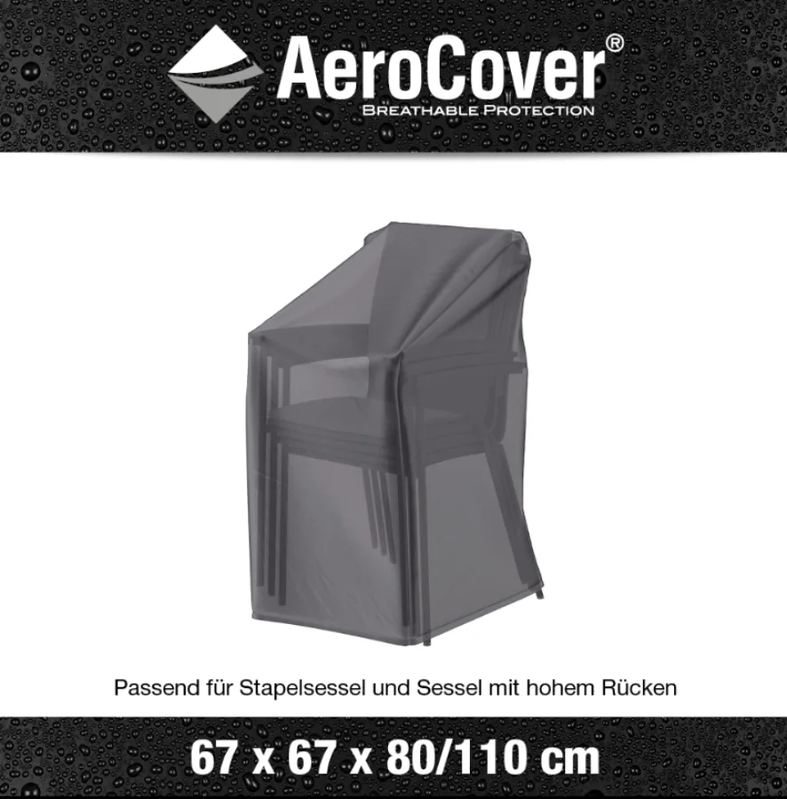 Schutzhülle Stapelstühle 67x67x100