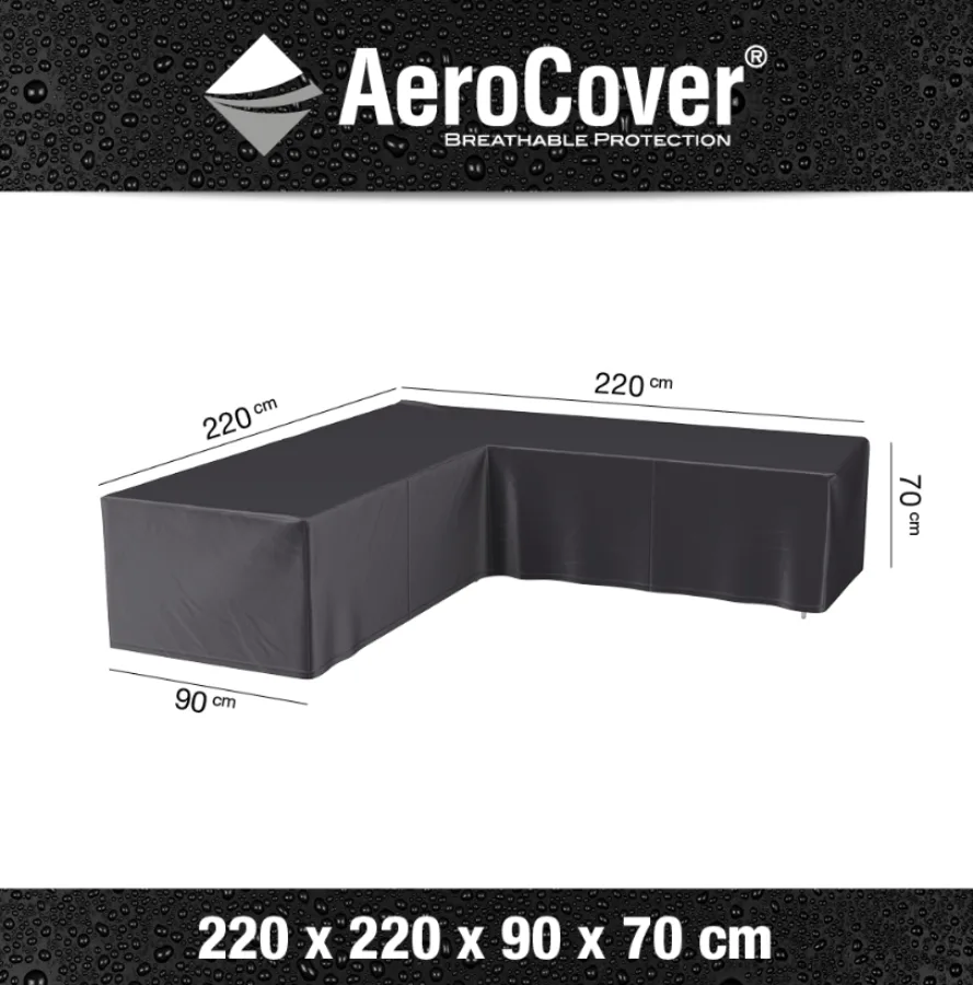 Schutzhülle Ecklounge 220x220x90cm