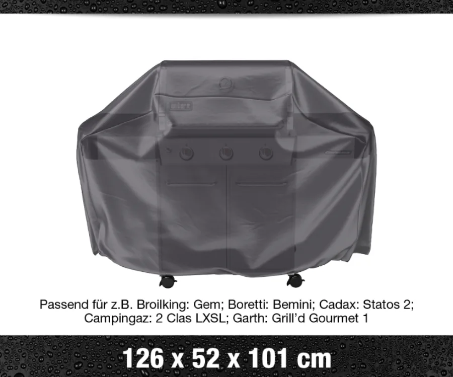 Schutzhülle Gasgrill 126x52x101cm