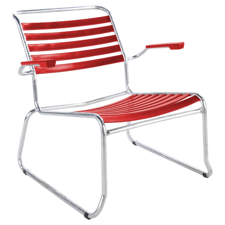 Säntis Kufenlättlilounger mit Armlehne