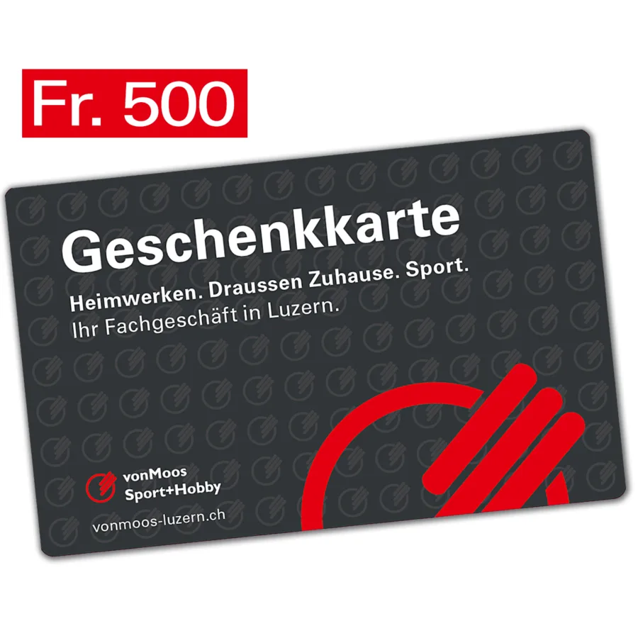 Fr. 500 Geschenkkarte
