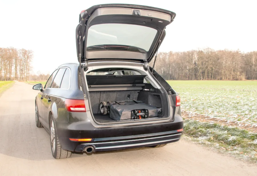 Klappbollerwagen Paxi dlx mit Bremse - Antharzit