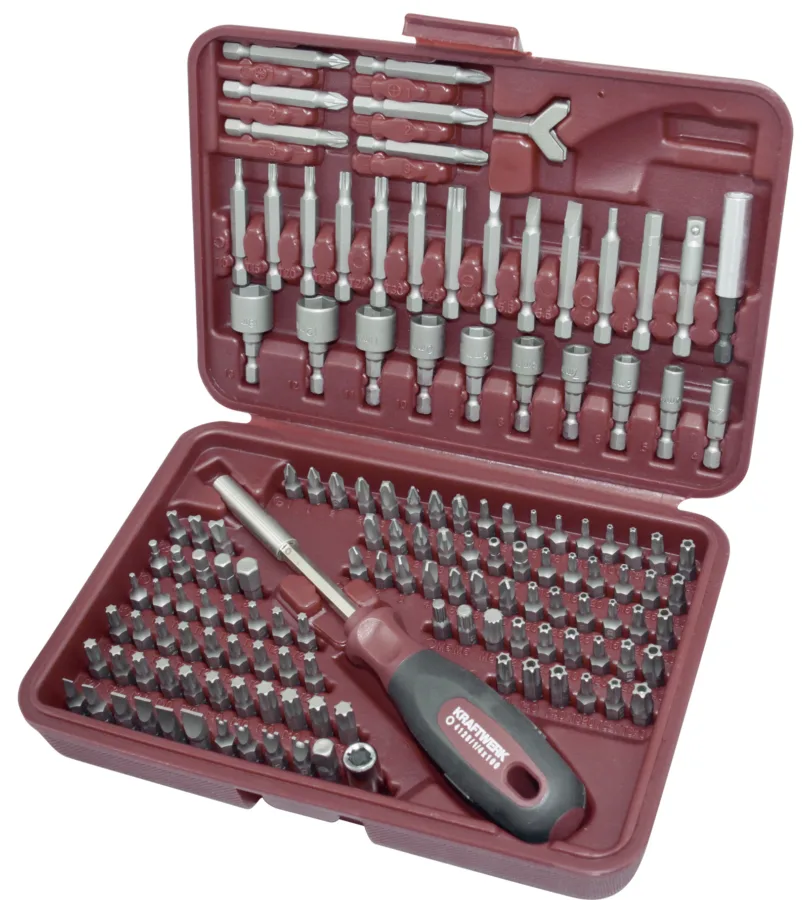 Werkzeug-Set Universal-Bitbox, 138-tlg.