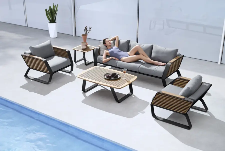 Lounge-Set "Wing" 4-teilig