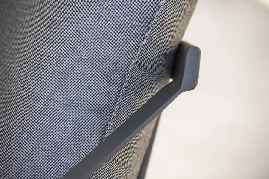 Lounge-Sofa 3-Sitzer Vanda Aluminium