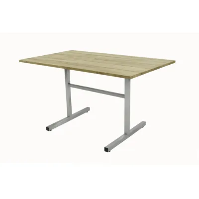 MESTRO Klapptisch mit Teakplatte 120x80