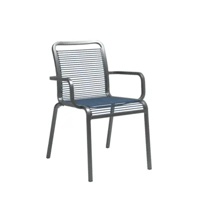 Stapelsessel Oskar Aluminium