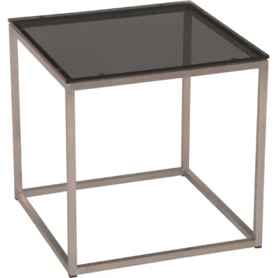 Beistelltisch 45x45 cm Edelstahl