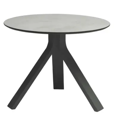 Beistelltisch Freddie Ø 55 cm Aluminium