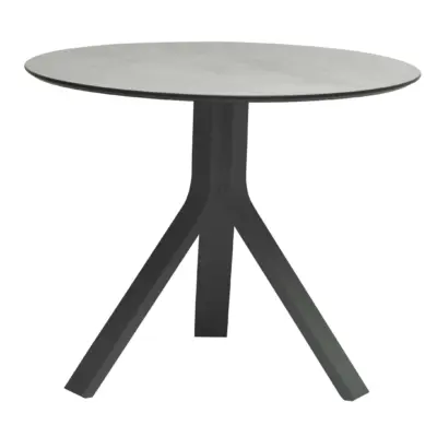 Beistelltisch Freddie Ø 65 cm Aluminium
