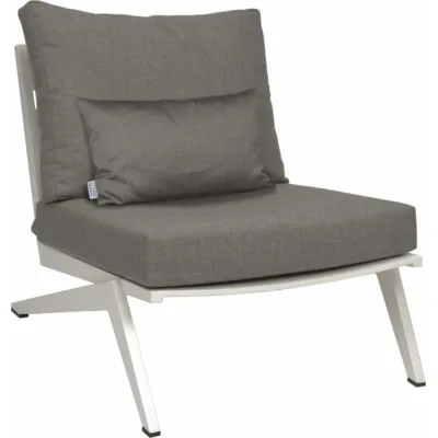 Lounge-Sessel Jackie Aluminium