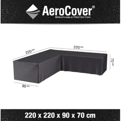 Schutzhülle Ecklounge 220x220x90cm