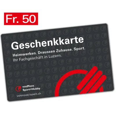 Fr. 50 Geschenkkarte