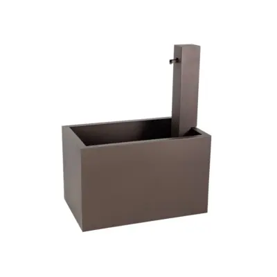 Metallbrunnen "Variabile", Rost-Optik